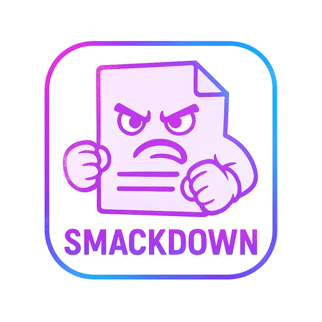 Smackdown - Beautiful Markdown Viewer for macOS